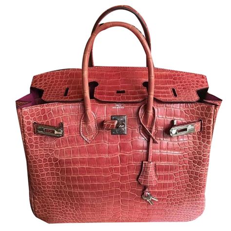 sac birkin croco